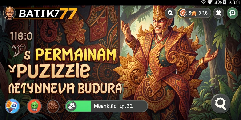 Tampilkan gameplay seru dari BATIK77 dengan nuansa budaya.