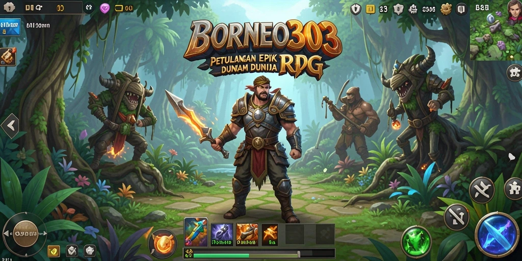 Gameplay menarik dengan grafis menakjubkan di BORNEO303.