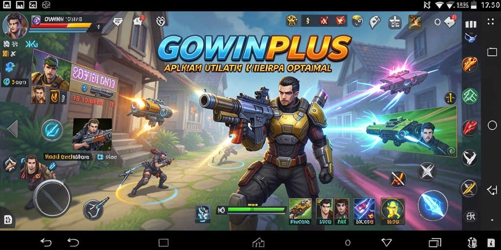 Tampilan antarmuka GOWINPLUS yang intuitif dan modern.